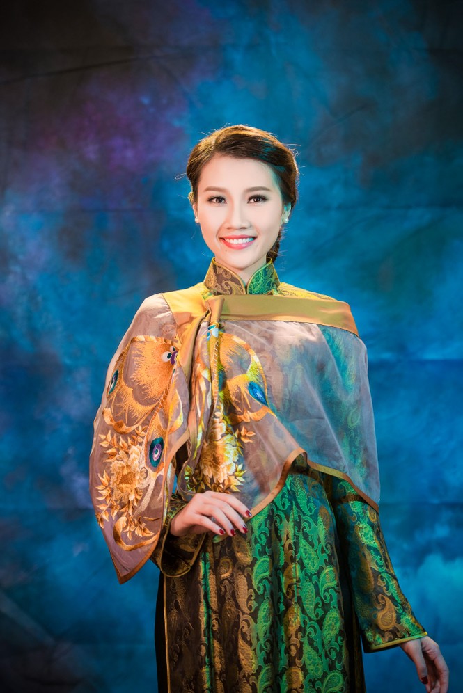 Người đẹp Thanh Tú, Kiều Anh duyên dáng với áo dài - ảnh 5