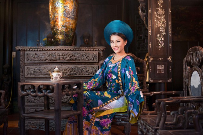 Người đẹp Thanh Tú, Kiều Anh duyên dáng với áo dài - ảnh 6