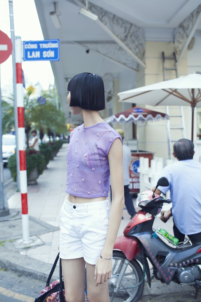 Cô nàng cao kều của Next Top Model cực 'chất' với street style - ảnh 9