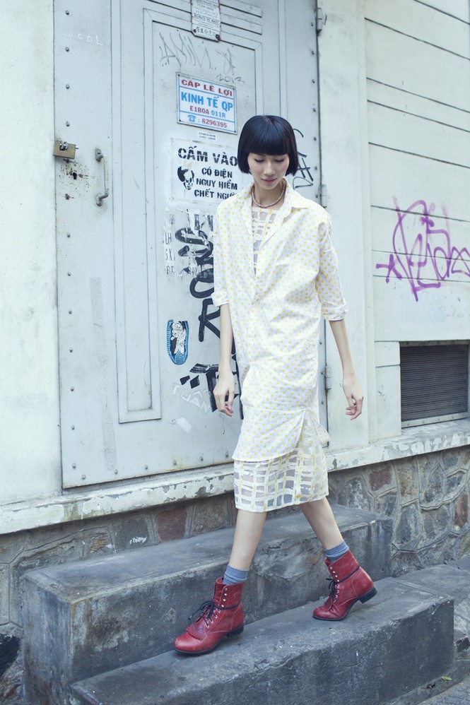 Cô nàng cao kều của Next Top Model cực 'chất' với street style - ảnh 5