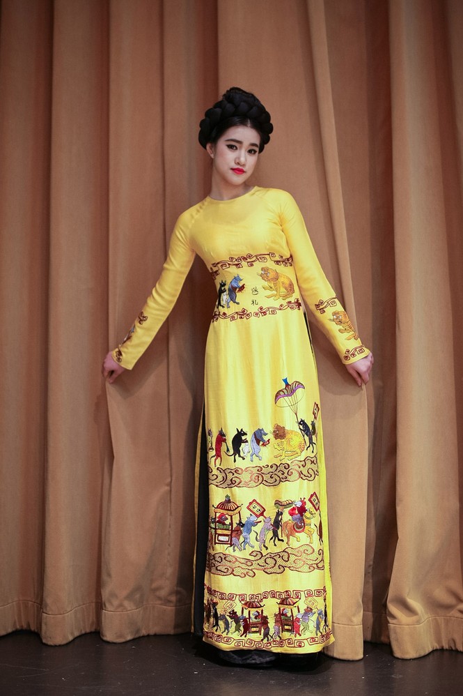 Áo dài Lan Hương đẹp 'mê đắm' trên nước Đức - ảnh 8