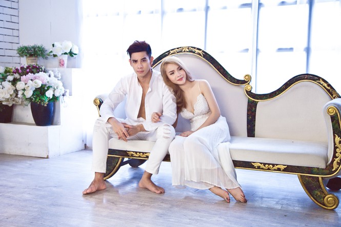Yến Trang lả lơi bên Hồ Vĩnh Khoa trong MV mới - ảnh 7