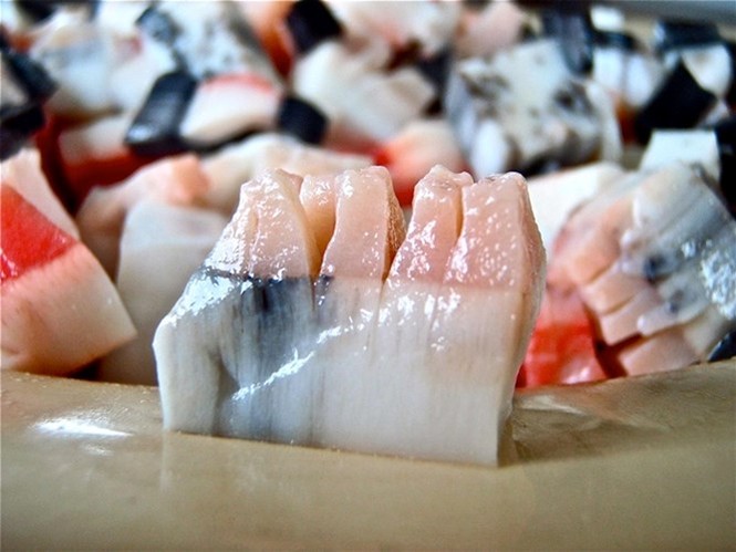 Món ngon cực lạ từ da và mỡ cá voi - ảnh 4