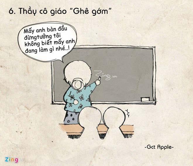 Tranh hài: Ám ảnh kinh điển của học sinh khi đến trường - ảnh 6