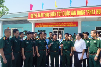 Bồi dưỡng kỹ năng cho thủ lĩnh Đoàn áo lính - ảnh 1