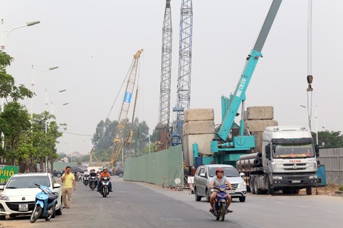 Tiến độ 8 dự án giao thông nghìn tỷ khẩn cấp ở Hà Nội - ảnh 1