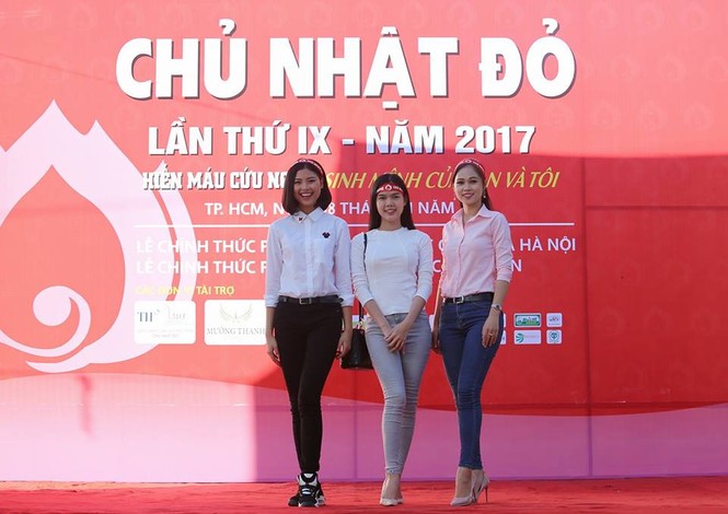 nghệ sĩ hiến máu, Chủ Nhật Đỏ 2017 - ảnh 4
