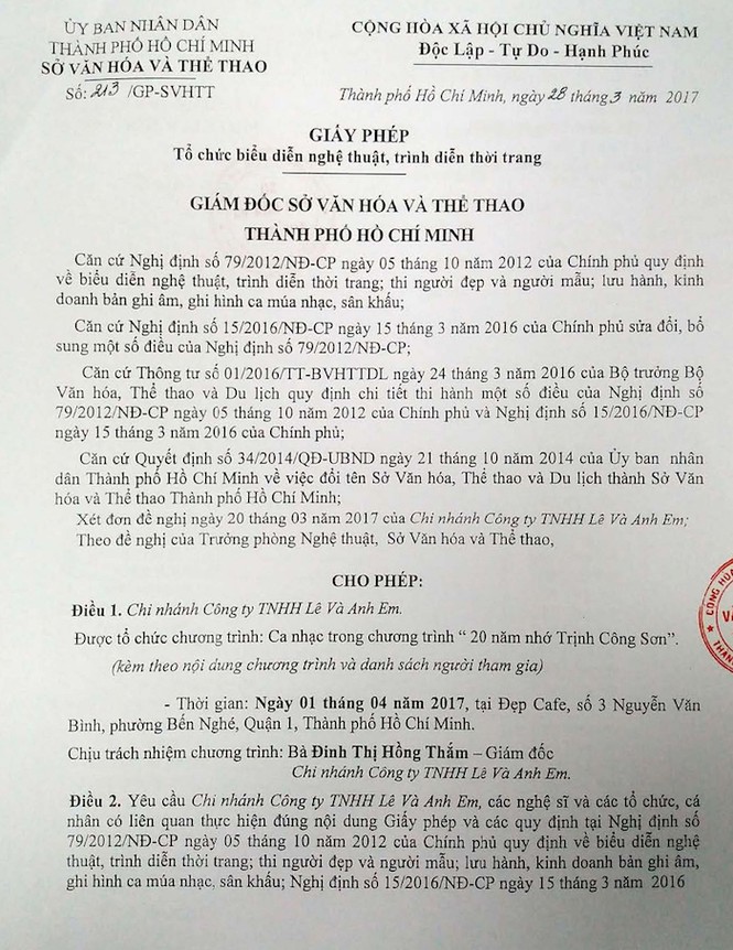 đêm nhạc nối vòng tay lớn - ảnh 1