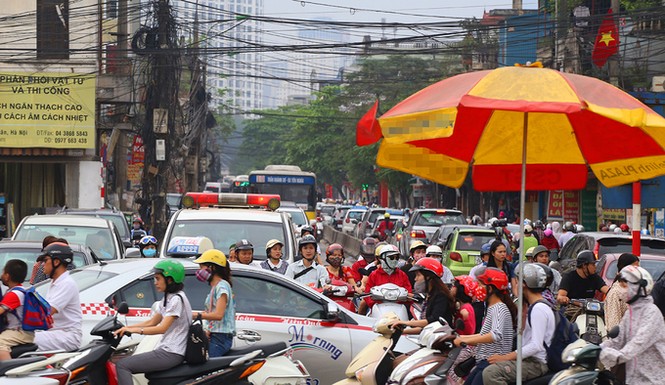 5 'nút cổ chai' gây méo mó giao thông Hà Nội - ảnh 10