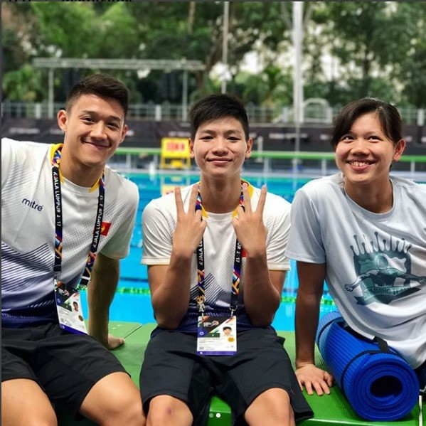 Đẹp trai, đáng yêu: Kình ngư gốc Việt chính là 'hot boy làng bơi' tại SEA Games 29 - ảnh 2