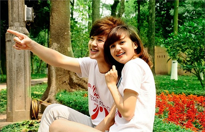 Cặp đôi của Thào Thị Dung nom quá trẻ trung