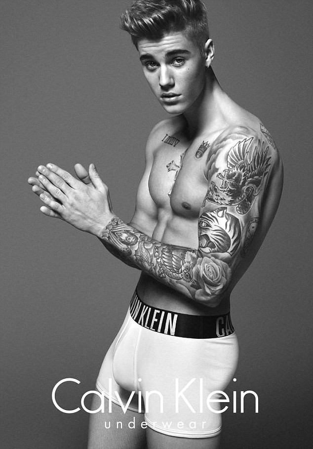 Justin Bieber khoe thân hình cơ bắp, làm mẫu ảnh cho CK - ảnh 3