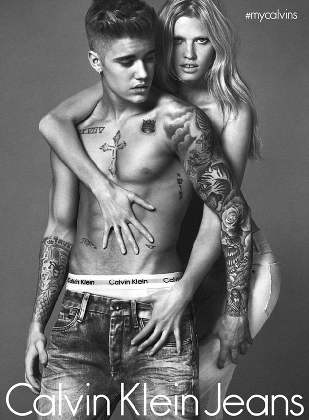 Justin Bieber khoe thân hình cơ bắp, làm mẫu ảnh cho CK - ảnh 4