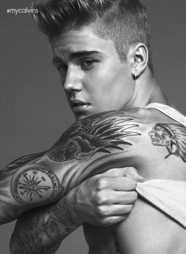 Justin Bieber khoe thân hình cơ bắp, làm mẫu ảnh cho CK - ảnh 2