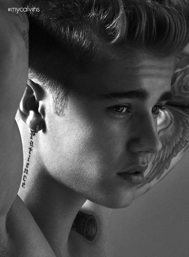Justin Bieber khoe thân hình cơ bắp, làm mẫu ảnh cho CK - ảnh 1