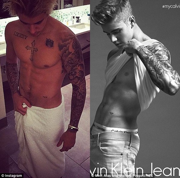 Justin Bieber tung ảnh 'đập tan' tin đồn photoshop múi bụng - ảnh 3
