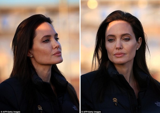 Angelina Jolie giản dị đi từ thiện ở Iraq - ảnh 6