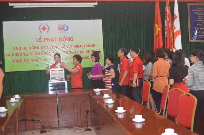 Phát động chương trình nhắn tin “Vì đồng bào vùng lũ” - ảnh 3