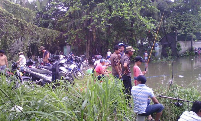 Triều cường gây ngập, người nuôi cá Sài Gòn khóc ròng - ảnh 4
