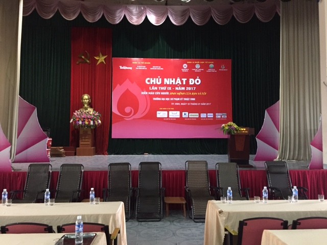 “Giọt hồng chào xuân” tại Nghệ An trước giờ G - ảnh 4