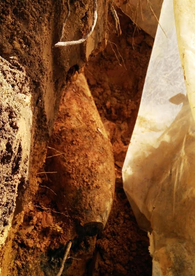 Phát hiện quả bom 'khủng', nặng hàng trăm kg tại Đà Lạt - ảnh 1