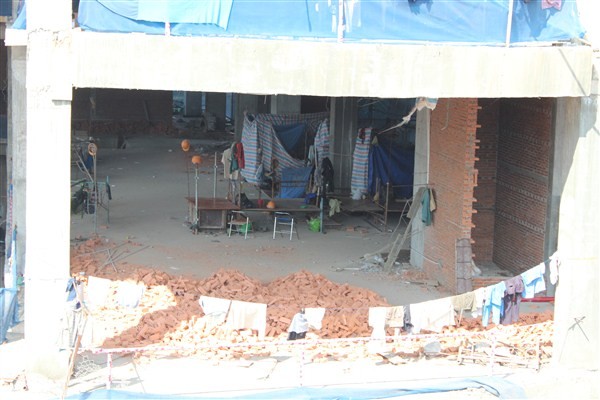 Sập sàn bê tông tầng 7 công trình - ảnh 4
