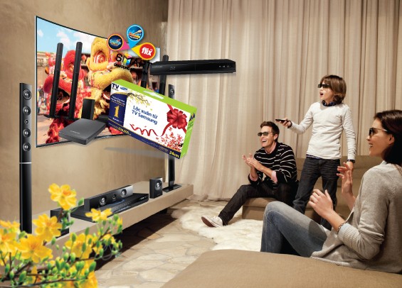 “Rước” tivi Samsung đón tết - ngập tràn quà tặng từ Pico - ảnh 1