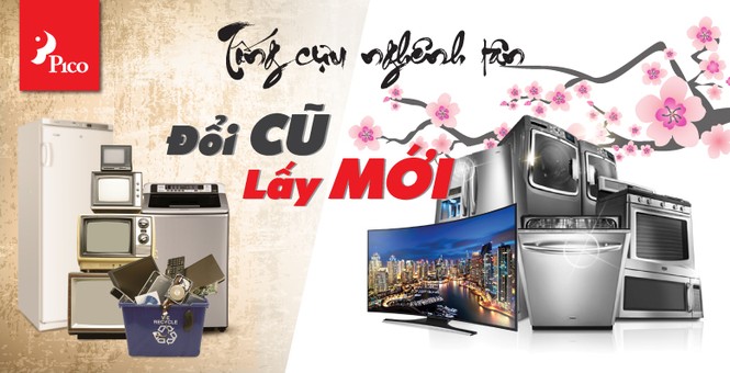 Dọn nhà đón Tết, đổi đồ cũ lấy đồ mới - ảnh 1