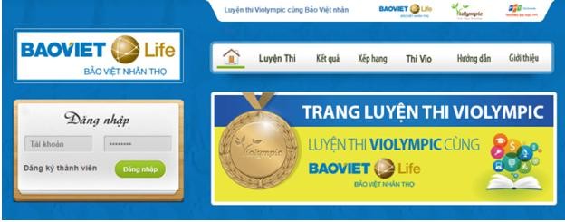 Phần mềm luyện thi toán qua Internet – Violympic - ảnh 2