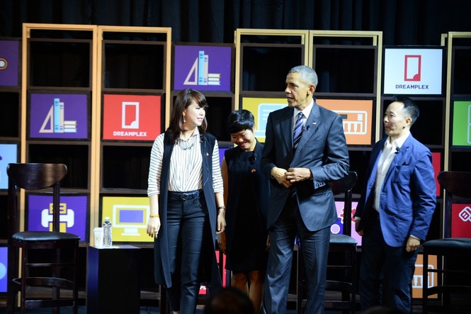 Ba gương mặt trẻ đối thoại với Obama là ai? - ảnh 1