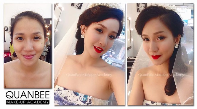 Giật mình nhan sắc thiếu nữ trước và sau trang điểm - ảnh 17