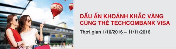 Dấu ấn khoảnh khắc vàng – Bùng nổ ưu đãi cùng thẻ Techcombank - ảnh 1