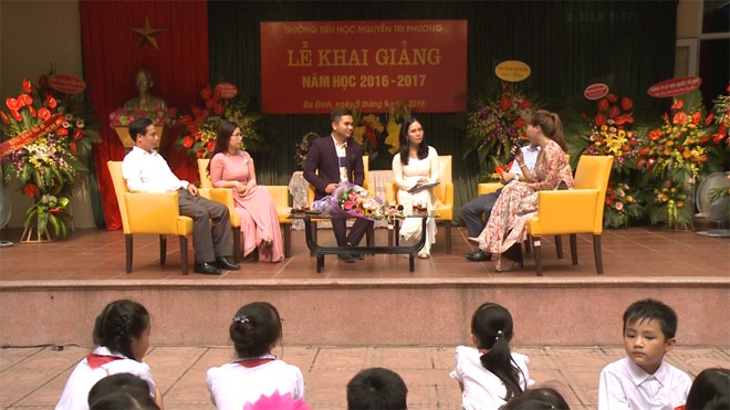 Phụ huynh, học sinh hưởng ứng chương trình Sữa học đường Quốc gia - ảnh 3