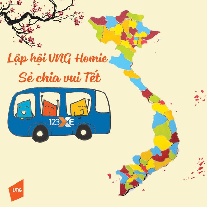 Lập hội, rủ nhau đi chung 123Xe về quê đón Tết - ảnh 1