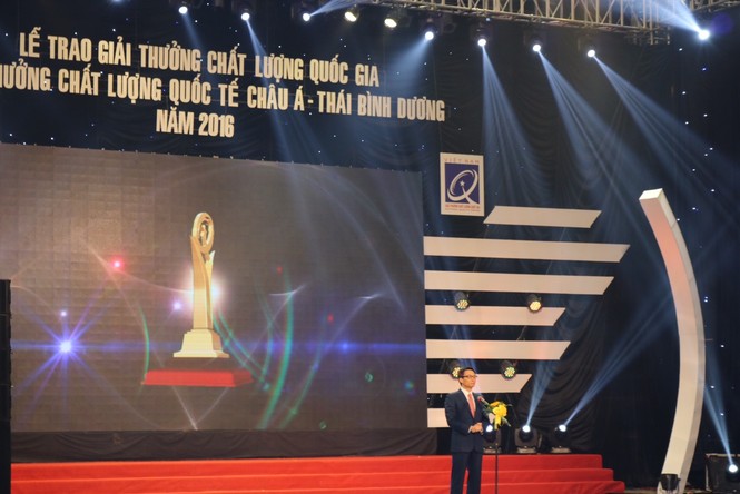 Công ty Cổ phần Gốm Đất Việt nhận giải thưởng chất lượng vàng quốc gia - ảnh 1