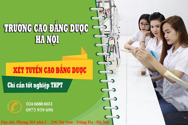 Trường Cao đẳng Dược Hà Nội xét tuyển học bạ THPT hệ chính quy năm 2017 - ảnh 1