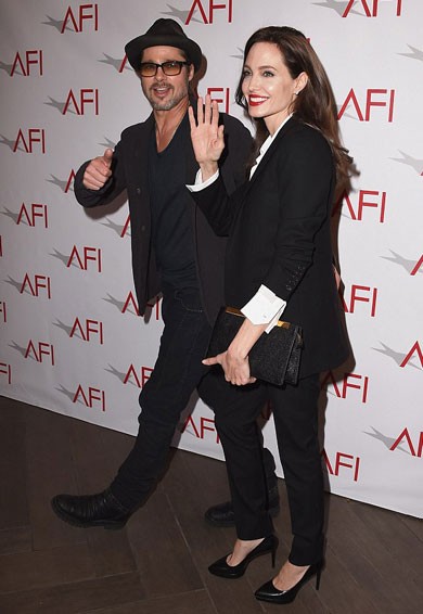 Angelina Jolie và Brad Pitt sóng đôi trên thảm đỏ - ảnh 2
