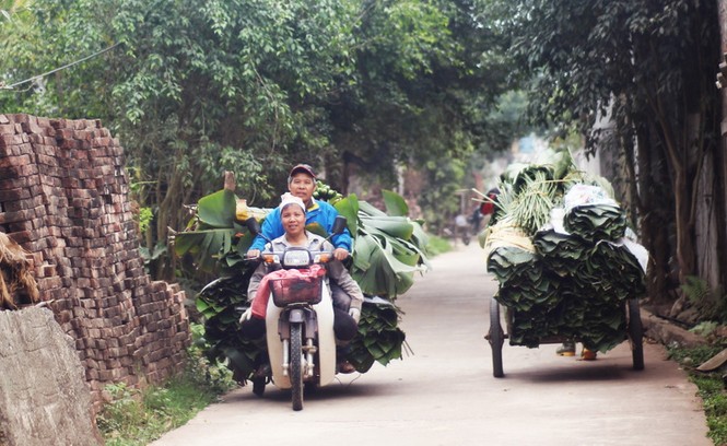 'Đột nhập' làng lá dong lớn nhất Hà thành vào giáp Tết - ảnh 10