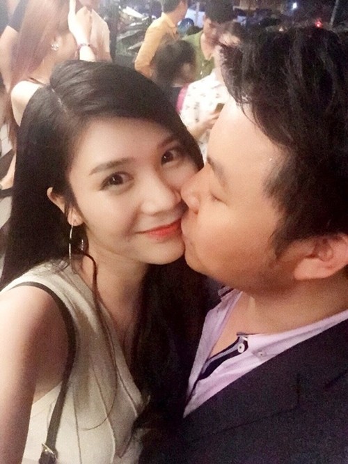 Vẻ ngoài 'nóng bỏng' của bạn gái Quang Lê - ảnh 1