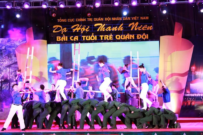 Đêm dạ hội lung linh của tuổi trẻ Quân đội - ảnh 6