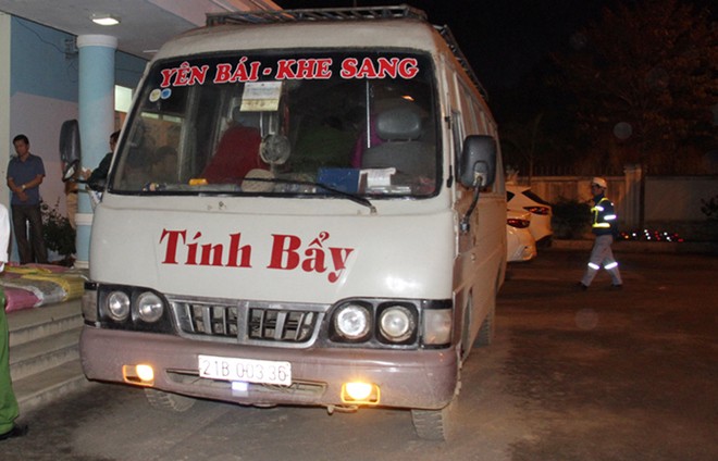 Điều tra vụ vận chuyển trên 1,1 tấn thuốc nổ trên xe khách - ảnh 1