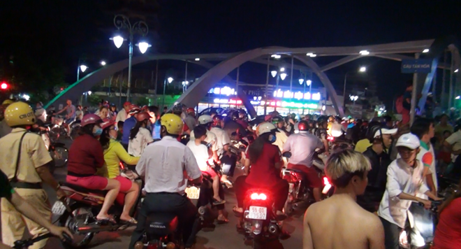 Nghi can cướp tài sản chết đuối khi bỏ trốn - ảnh 1