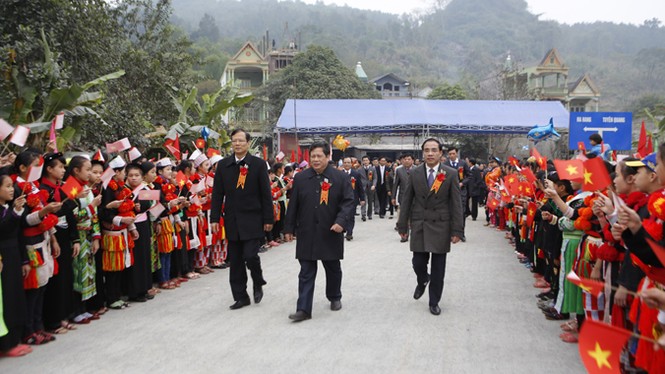 Tuyên Quang: Khánh thành công trình cầu Ba Đạo - ảnh 8