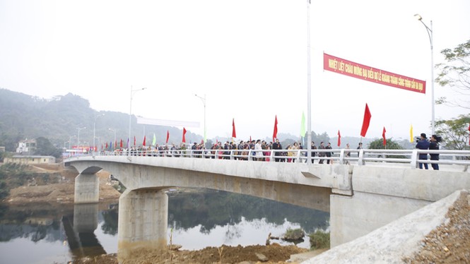 Tuyên Quang: Khánh thành công trình cầu Ba Đạo - ảnh 9