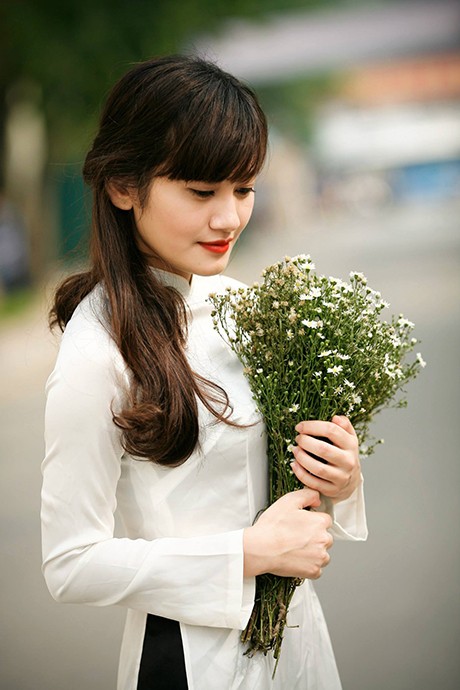 Vẻ đẹp dịu ngọt của các nữ sinh trường Giao thông - ảnh 5