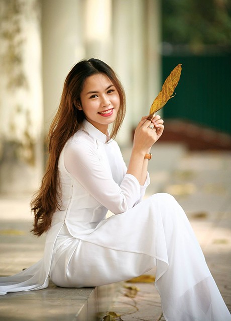 Vẻ đẹp dịu ngọt của các nữ sinh trường Giao thông - ảnh 6