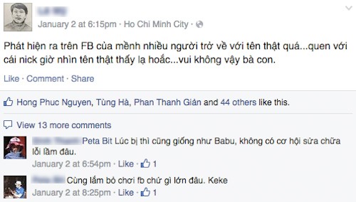 Người dùng bức xúc khi Facebook cấm biệt danh - ảnh 3