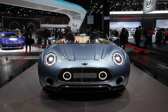 Lóa mắt với mẫu xe MINI Superleggera Vision - ảnh 1
