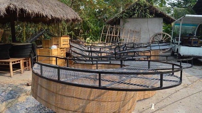 TPHCM tất bật tạo hình đường hoa tết Ất Mùi 2015 - ảnh 12
