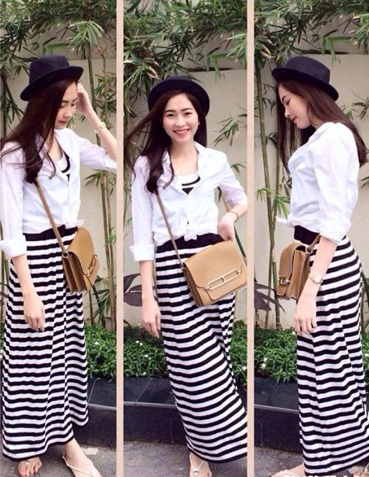 Cách mix sơ mi nhìn là yêu của hoa hậu Thu Thảo - ảnh 5